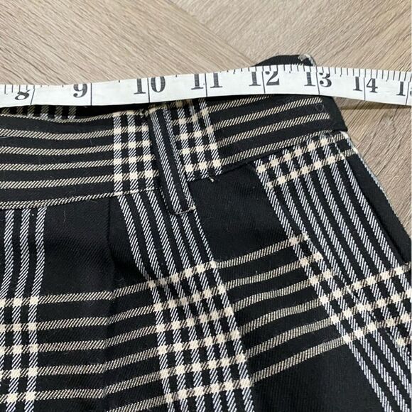 Forever 21 High Waisted Plaid Trouser Pant Size S - Picture 5 of 6